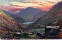 Kirkstone Pass the only road from Ambleside to Ullswater UK Oilette Postcard - £7.80 GBP