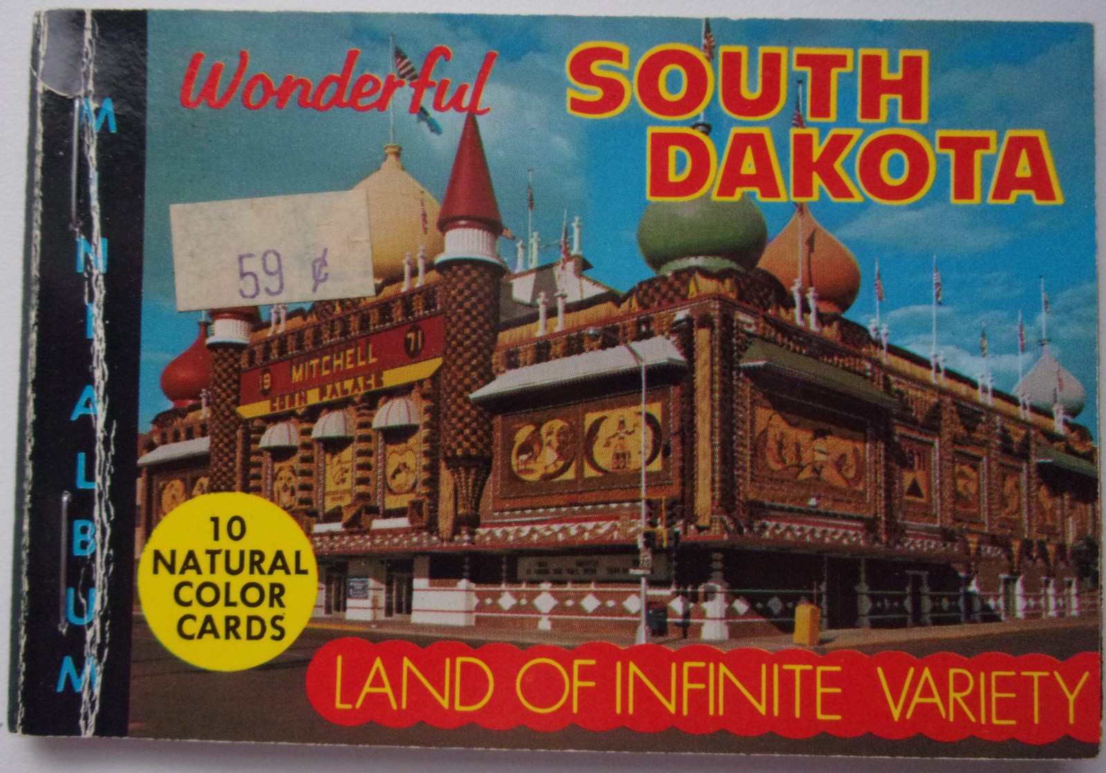 Vintage Wonderful South Dakota Land Of Infinite Variety 10 Natural Color... - $3.99