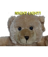 Night Light Teddy Bear Extremely Soft Nite Lite - Cuddly Plush Stuffed A... - $11.97