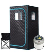 Full Body Home Steam Sauna Set, 4L Large Steam Pot One Person Portable S... - £269.59 GBP