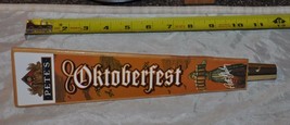 PETE&#39;S WICKED Ale - OKTOBERFEST - Beer Tap Handle - 3 Sided WOOD 11&quot; - B... - £22.05 GBP