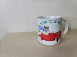 Born To Be Rich Vintage Mug Russ 3.5 Inches - $15.84