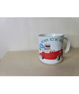 Born To Be Rich Vintage Mug Russ 3.5 Inches - $15.84