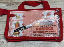 Write &amp; Wipe Activity Set - Phonics Matching Pictures - Learning Center - £21.23 GBP