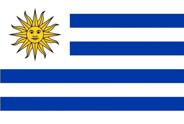 Uruguay Flag - 4x6 Inch - $3.99