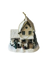 Thomas Kinkade Christmas Ornament cottage winter memories figurine 14 Twilight - £23.18 GBP