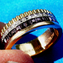 BOUCHERON Diamond Quatre Eternity Wedding Band Anniversary Ring Size 7.5 - £5,825.35 GBP