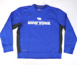 University Buffalo Nike Crew Neck L Therma Fit NCAA Basketball Football UB NY - $37.95