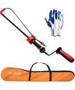 DRAINX Toilet Auger Plumbing Snake, 3 Ft., with Swivel Drophead, Gloves,... - €68,30 EUR