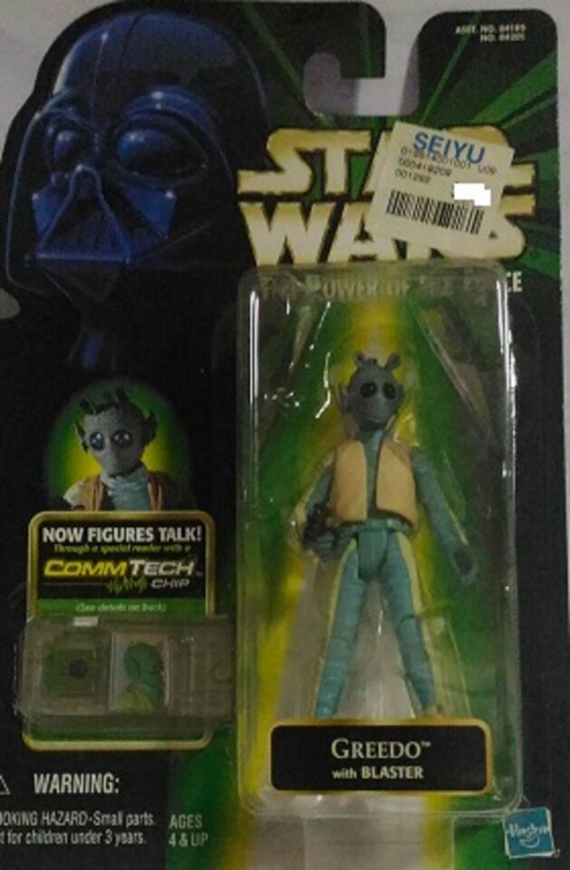 Star Wars: Greedo With Blaster - $30.00