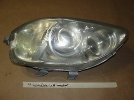 99 Honda Civic LX LEFT HEADLIGHT HEAD LIGHT LAMP JAR BULB WIRE HARNESS P... - $49.49