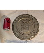 Département de La Air Force États-unis Laiton Grand Joint Mural Suspensi... - $301.46