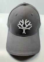 Shot Show Boker Cap Gray/White Adjustable Back Tree Logo - £19.66 GBP