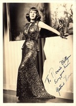 Gertrude Niesen Autographed Hand Signed Vintage 5x7 Photo Babe Ruth Torch Singer - £70.52 GBP