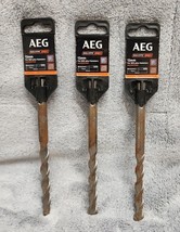 AEG 12mm Ballistic Series SDS-plus Hammer Drill Bit Qty 3 New - $13.96