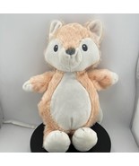Costco Blankets And Beyond Fox Plush Stuffed Toy Lovey Rattle Orange Pea... - €8,24 EUR