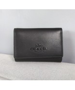 Coach Women&#39;s Leather Small Trifold Wallet Free Shipping Worldwide T/9011 - $2,404.36 MXN