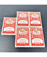 Lot of 5 CAR BRAND No.976 Plastic Coated Playing Cards Poker Deck Sealed... - €16,28 EUR