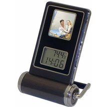 Mustek PF-E150 TravelFoto Travel Digital Photo Frame / Alarm Clock - £33.86 GBP