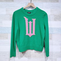 WICKED x Target Graphic Logo Sweater Green Pink Paul Tazewell NWT Womens XS - £68.92 GBP