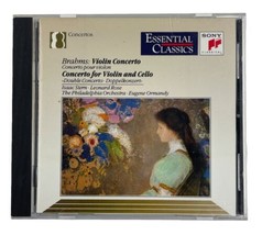 Brahms Violin Concerto, Concerto For Violin &amp; Cello CD - £5.40 GBP