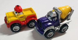 Lot Of 2 Lil  Chuck and Friends Tonka Maisto Cement Mixer 2000 - £3.91 GBP