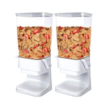 Cereal Dispenser, Cereal Containers Storage, Big Cereal Dispenser Countertop - N - $64.99