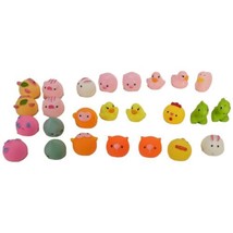 Small Rubber Duck Toys and other Animals Prize Box Party Favors Fun Kids 25 - £15.66 GBP