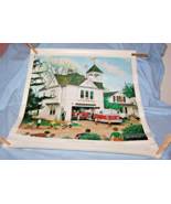 1971 American LaFrance Fire Truck-Norman Rockwell Poster-18 by 21 1/2-Fi... - $20.00