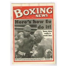 Boxing News Magazine February 19 1993 mbox3436/f Vol.49 No.8 Here&#39;s how Eu do it - £3.05 GBP