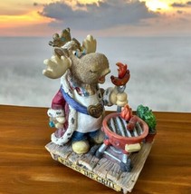 Enesco 1991 King Of The Grill RARE MOOSE CREEK CROSSING by David Olsen 2... - $28.21