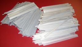 2,000 Clear 6&quot; Twist Ties General Use, Plastic Cable ties gift wrapping - £21.16 GBP