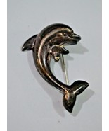 VINTAGE NAPIER DOLPHINE BROOCH - €25,71 EUR