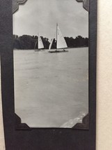 Vintage Original Sailboat “Racing  at the Lake” Photo . Collectible - $5.27 CAD