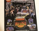 1999 Electronic WCW Monday Nitro Arena Print Ad Advertisement pa21 - £11.66 GBP
