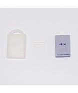MadCatz Brand Nintendo GameCube Memory Card 251 4X  Blocks Memory Cube Gray - $182.77 MXN