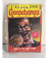RL Stine Goosebumps Night of the Living Dummy Holographic Ring Sealed - $21.73