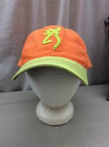 Trucker Hat Baseball Cap Vintage Retro Blaze Orange GRUNGE neon Yellow - £31.26 GBP