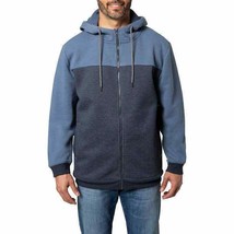 Voyager Men&#39;s Full Zip Hoodie Sweatshirts , XL , Blue - £31.72 GBP