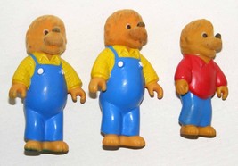 Berenstein Bear Toy Figures 3 Vintage 1986  - £8.06 GBP