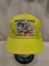 Vintage Desert Storm Support Our Troops Cap Hat - £15.74 GBP