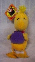 Peanuts Gang Halloween Woodstock With Trick Or Treat Bag 8&quot; Plush Animal New - £14.64 GBP