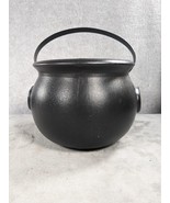 6&quot; Vintage General Foam Halloween Witch Cauldron w/ handle Blow Mold Pla... - $15.98