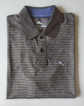 Tommy Bahama Shortsleeves Striped Polo Shirt WORLDWIDE SHIPPING T-0363 - $52.57