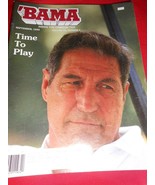 ALABAMA Football Collectable BAMA Mag....TIME TO PLAY Coach Gene Stallin... - £6.68 GBP