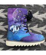 Yes We Vibe Yin Yang Galaxy Dream Catcher Boot $160 7.5 W 6 M EU 39 - $1,645.65 MXN