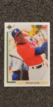 1991 Michael Jordan Chicago White Sox Baseball Rookie Card. Reprint Mint... - £1.55 GBP