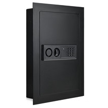 0.8CF Digital Flat Recessed Wall Safe Home Security Lock Gun Cash Box Lo... - $137.99