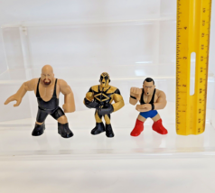 2011 Wwe Rumblers 2.5&quot; Figures Goldust Dustin Rhodes Big Show Satino Lot Of 3 - $17.81