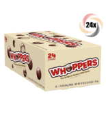 Full Box 24x Packs Whoppers Original Milk Chocolate Malted Milk Balls | ... - $45.77